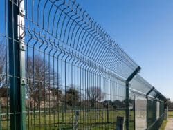 How Secure is V-Mesh Fencing?